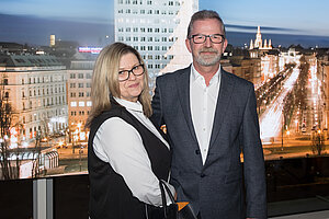 „Literatur und Musik im Turm“ mit den Wiener Chormädchen und Angelika Kirchschlager. © Wiener Städtische Versicherungsverein / Richard Tanzer