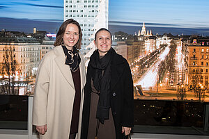 „Literatur und Musik im Turm“ mit den Wiener Chormädchen und Angelika Kirchschlager. © Wiener Städtische Versicherungsverein / Richard Tanzer
