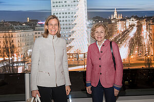 „Literatur und Musik im Turm“ mit den Wiener Chormädchen und Angelika Kirchschlager. © Wiener Städtische Versicherungsverein / Richard Tanzer