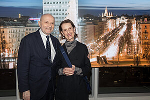 „Literatur und Musik im Turm“ mit den Wiener Chormädchen und Angelika Kirchschlager. © Wiener Städtische Versicherungsverein / Richard Tanzer