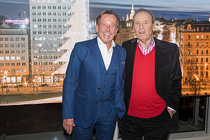 „Literatur und Musik im Turm“ mit den Wiener Chormädchen und Angelika Kirchschlager. © Wiener Städtische Versicherungsverein / Richard Tanzer